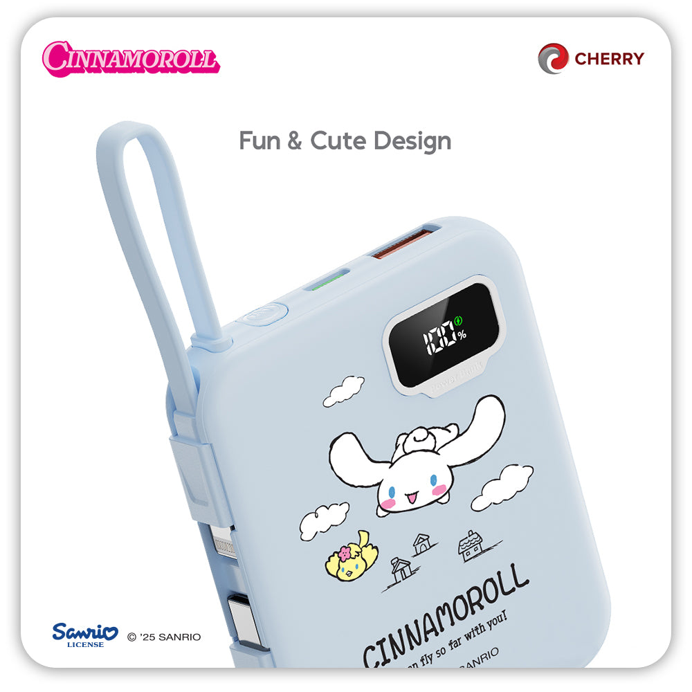 Sanrio Characters and CHERRY Powerbank 5000mAh