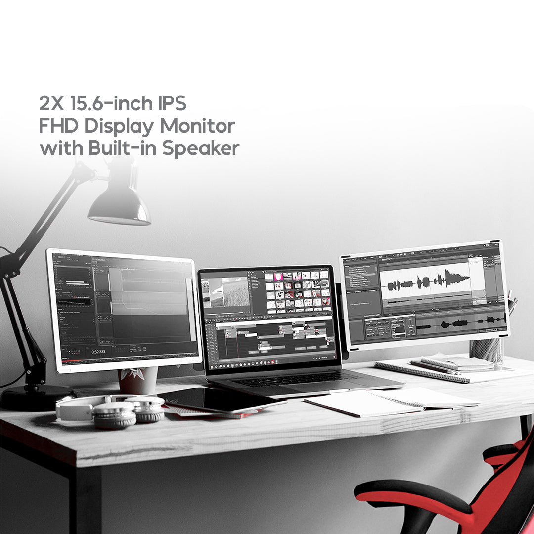 CHERRY Triple View Portable Monitor Extender