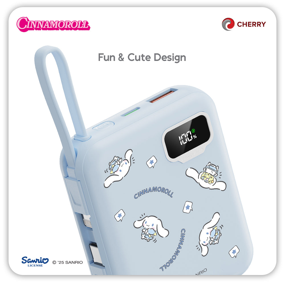 Sanrio Characters and CHERRY Powerbank 10,000mAh