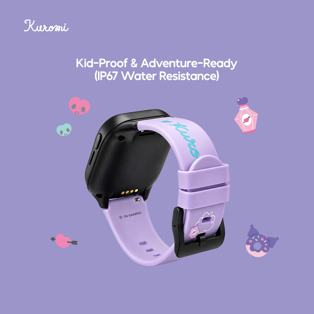 Sanrio Characters and CHERRY Smartwatch 4G for Kids | GPS | Video Call | SOS | IP67 Water Resistant