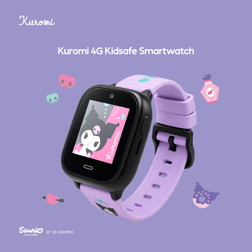 Sanrio Characters and CHERRY Smartwatch 4G for Kids | GPS | Video Call | SOS | IP67 Water Resistant