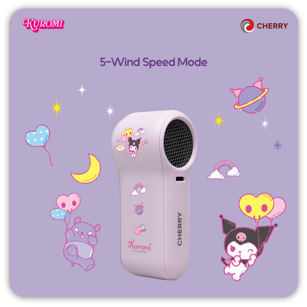 Sanrio Characters and CHERRY Nano Pocket Fan