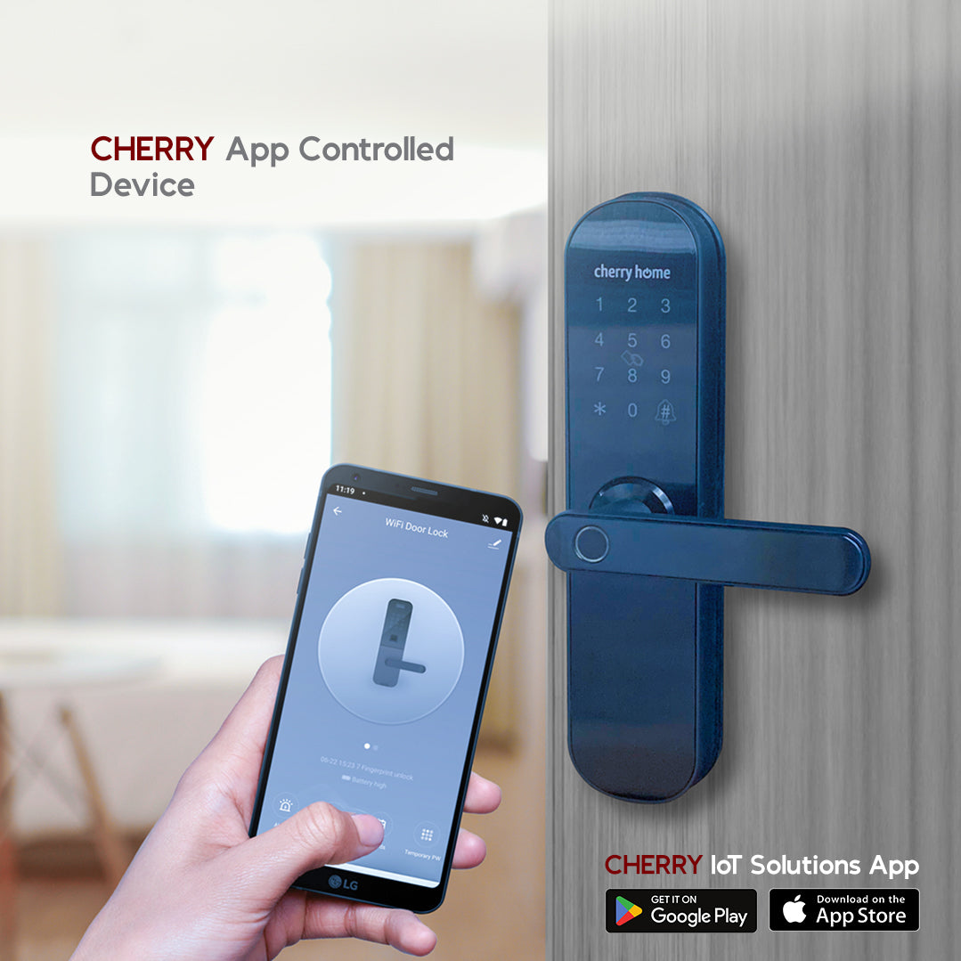 CHERRY Smart Entrance Lock (5-in-1 Door Lock)