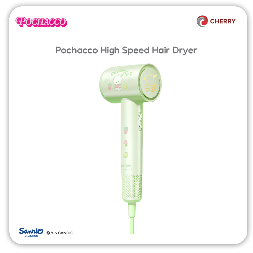 Sanrio Characters and CHERRY High-Speed Hair Dryer