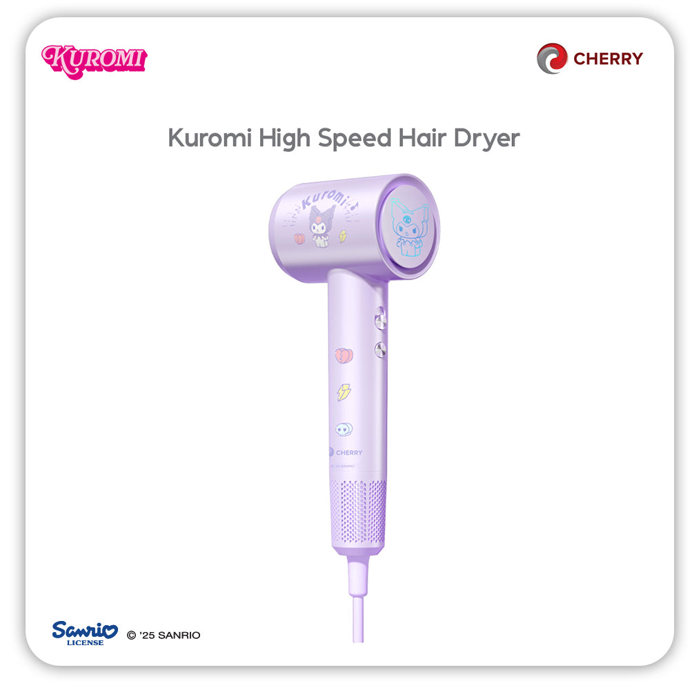 Sanrio Characters and CHERRY High-Speed Hair Dryer