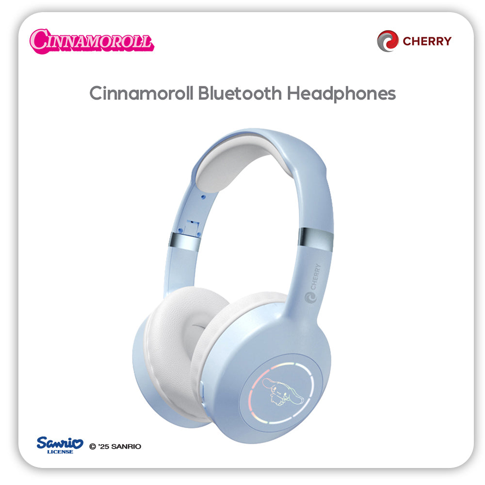 Sanrio Characters and CHERRY Bluetooth Headphones