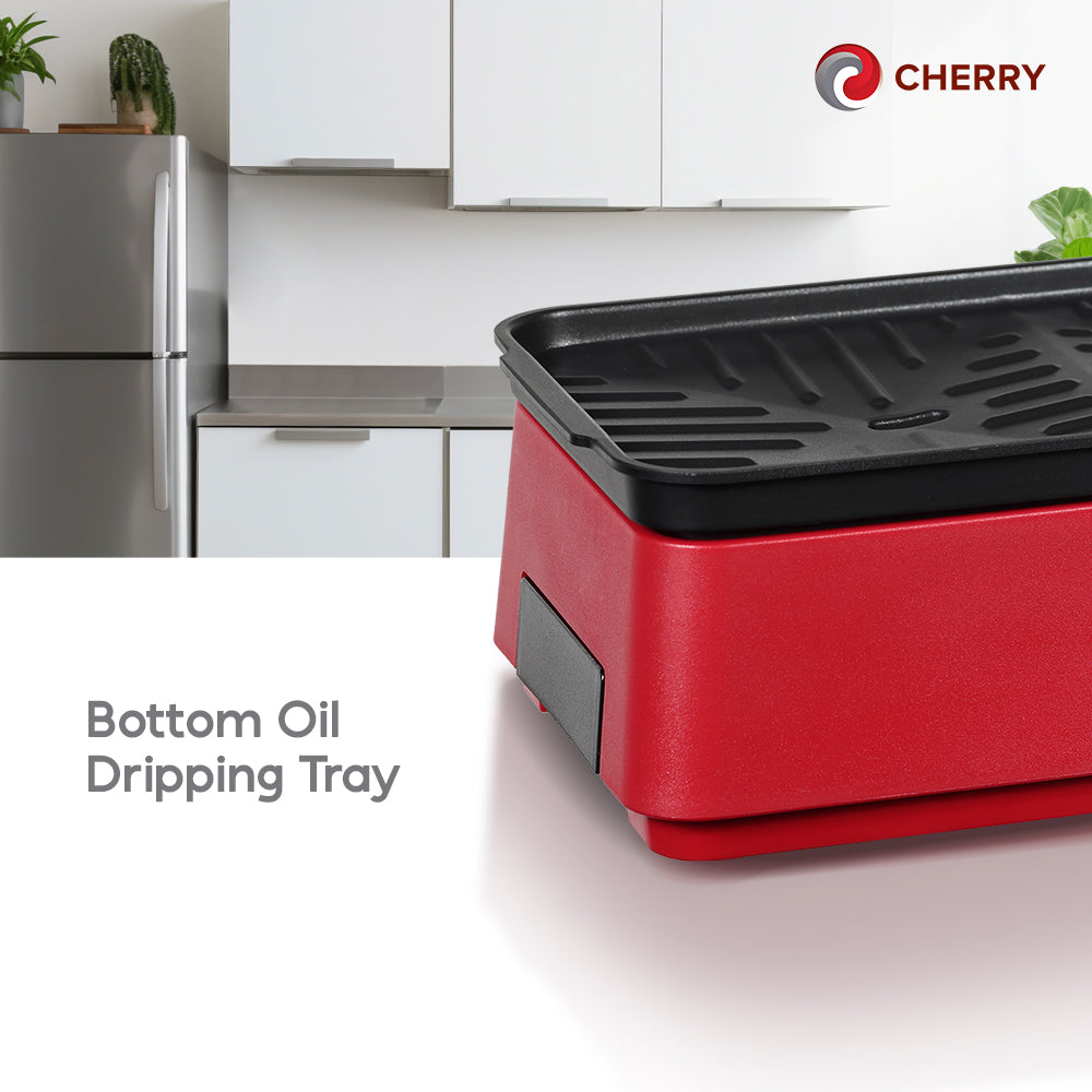 CHERRY Smokeless Easy BBQ Grill