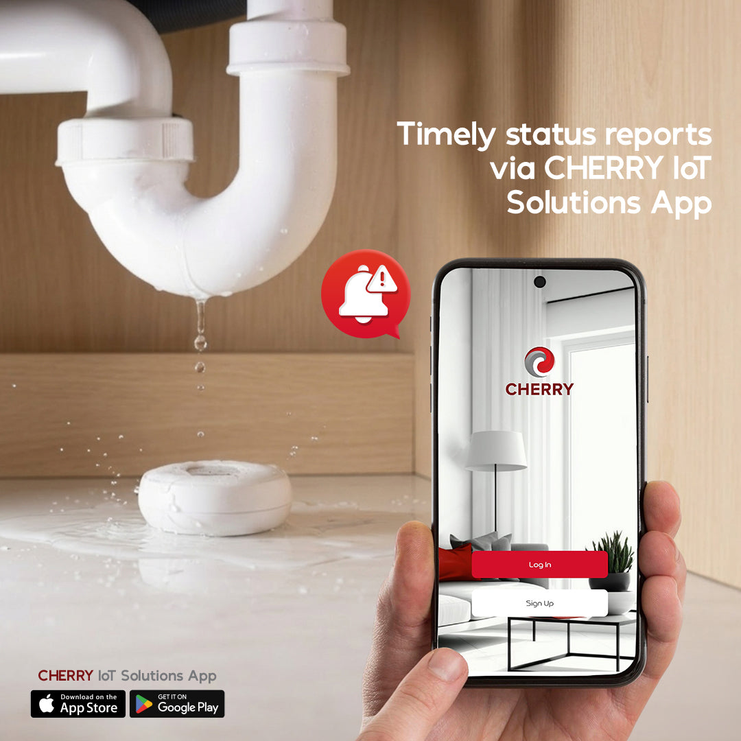 CHERRY Smart Water Leak and Flood Detector
