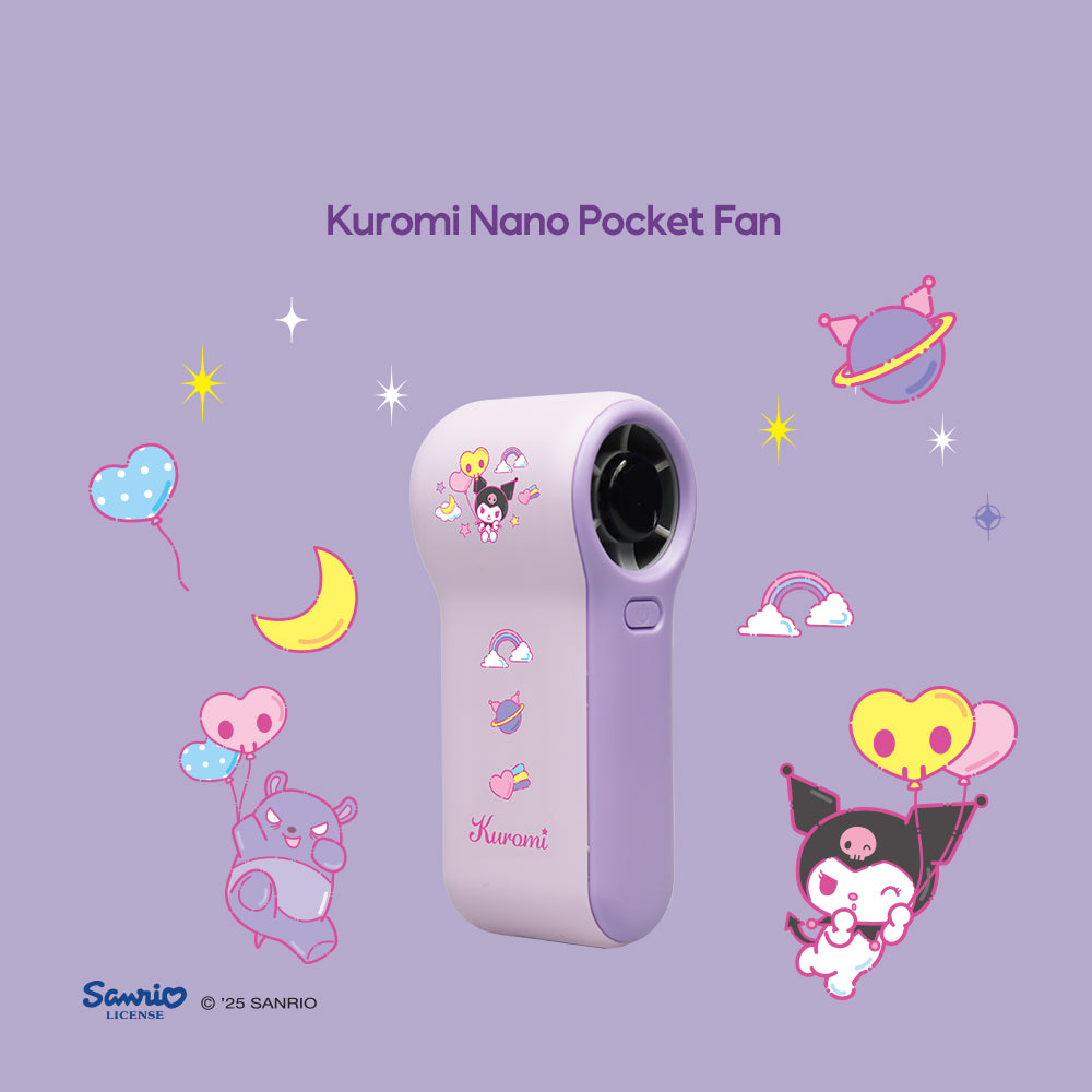 Sanrio Characters and CHERRY Nano Pocket Fan