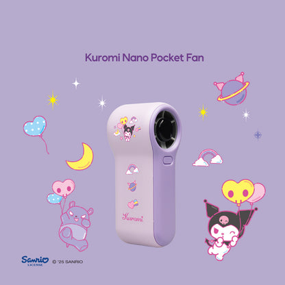 Sanrio Characters and CHERRY Nano Pocket Fan