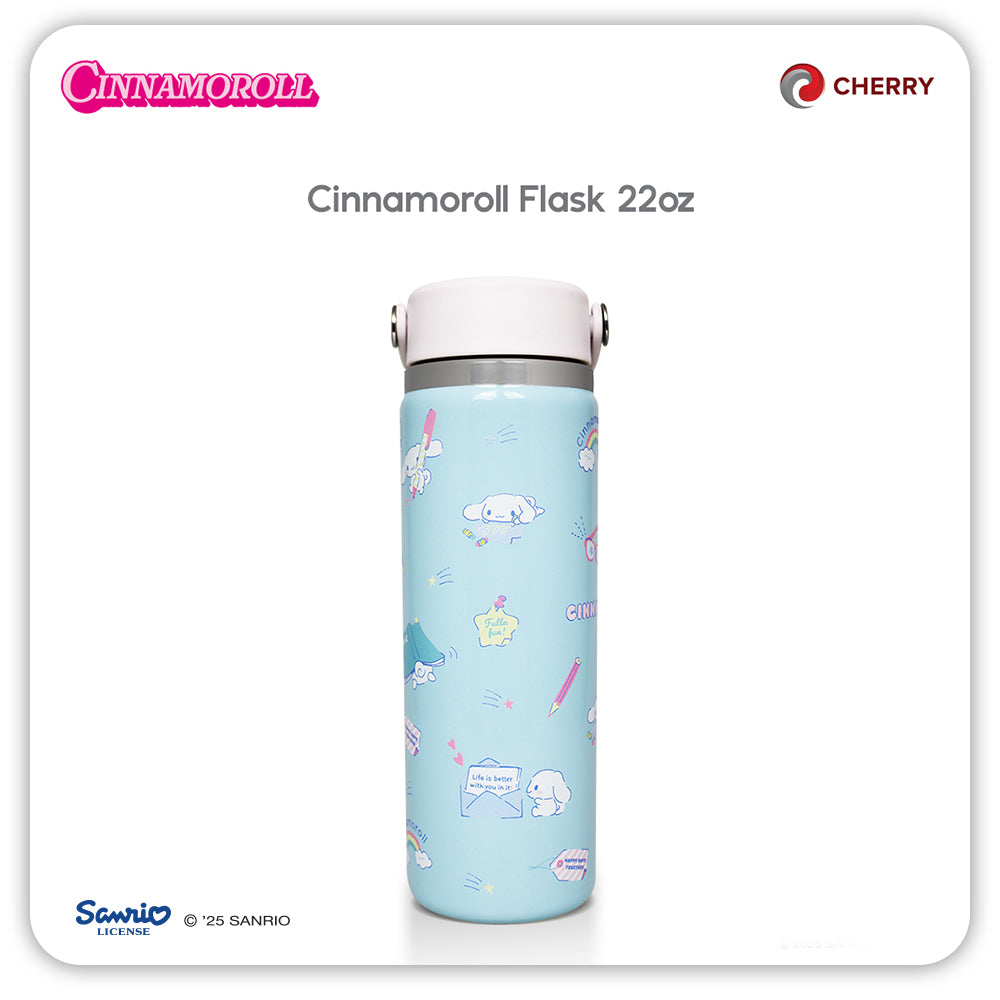 Sanrio Characters and CHERRY Flask 22oz