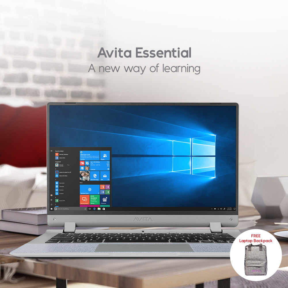 AVITA Essential 14" with FREE Laptop Backpack