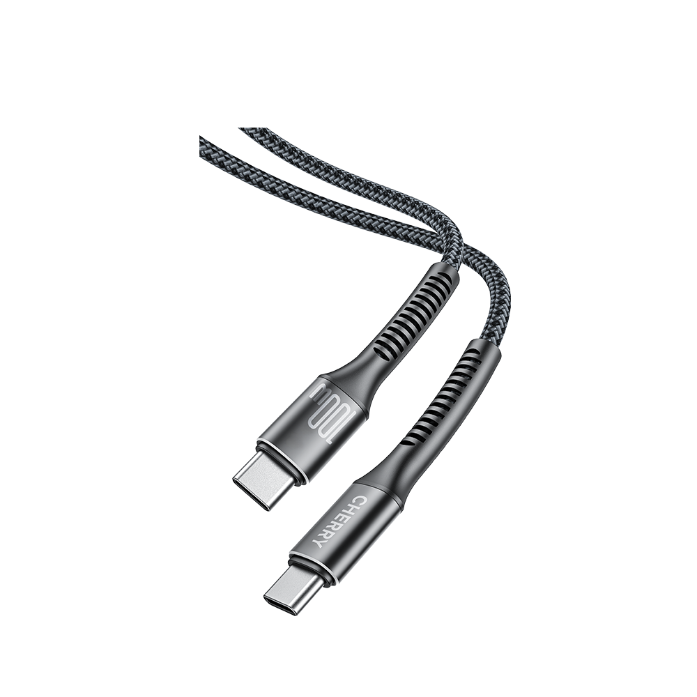 CHERRY 100W USB–C Braided Cable