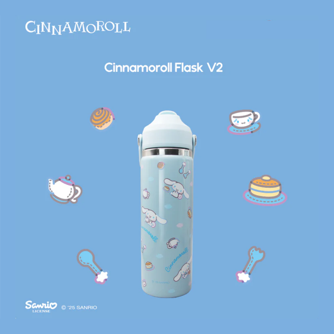 Sanrio Characters and CHERRY Flask 22oz