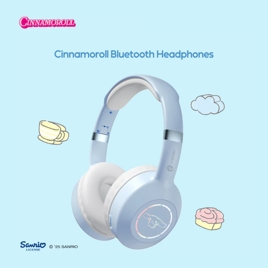 Sanrio Characters and CHERRY Bluetooth Headphones