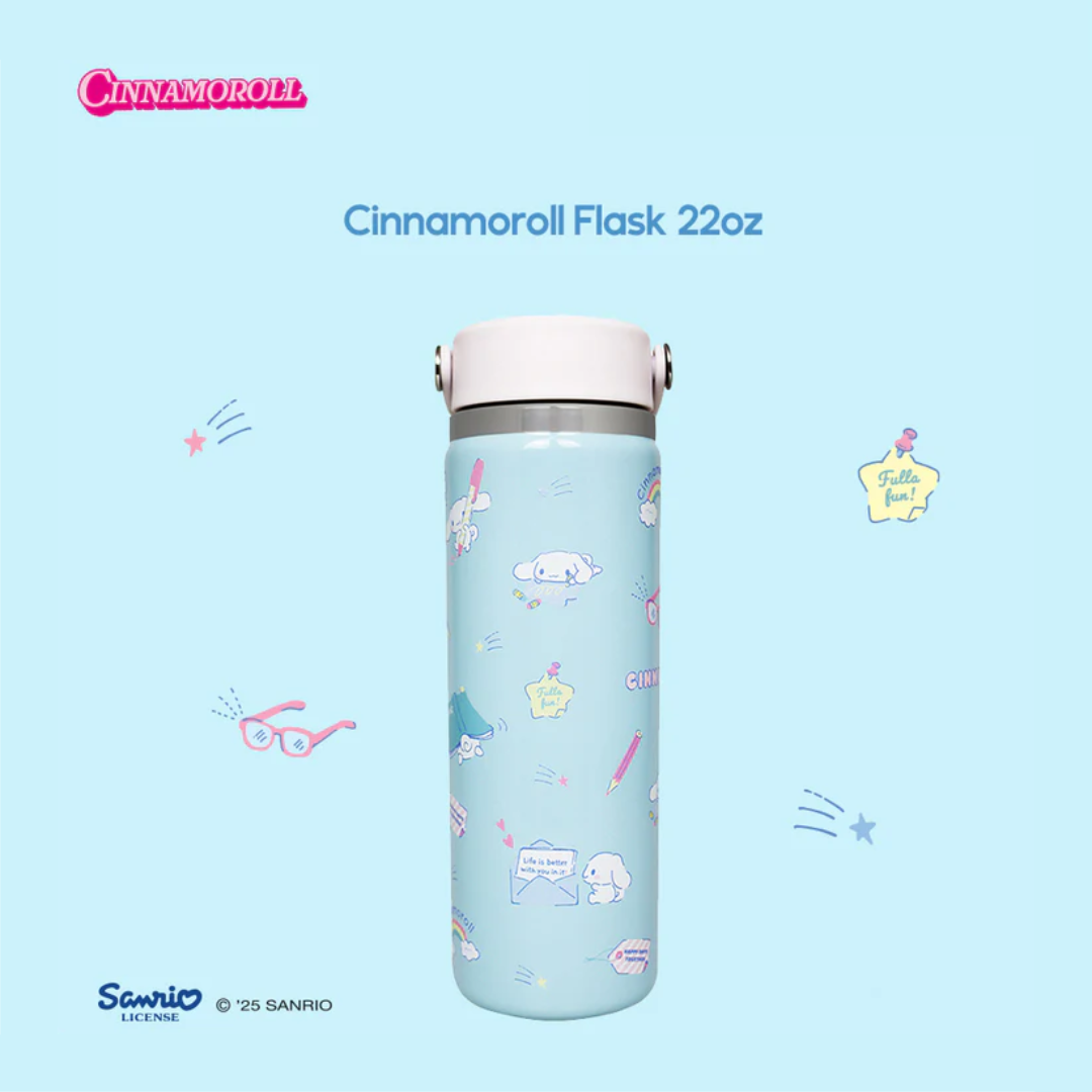 Sanrio Characters and CHERRY Flask 22oz Chirashi