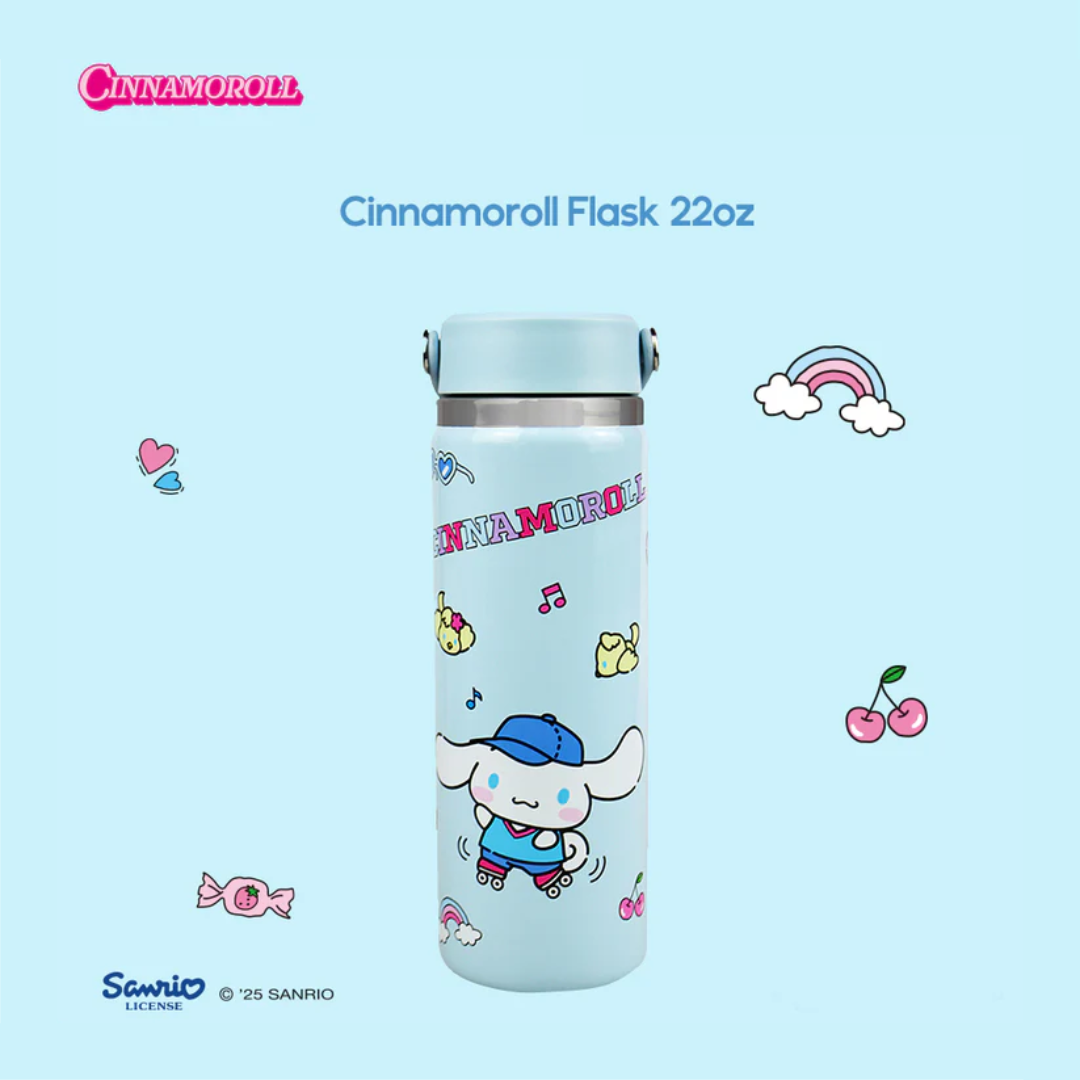 Sanrio Characters and CHERRY Flask 22oz