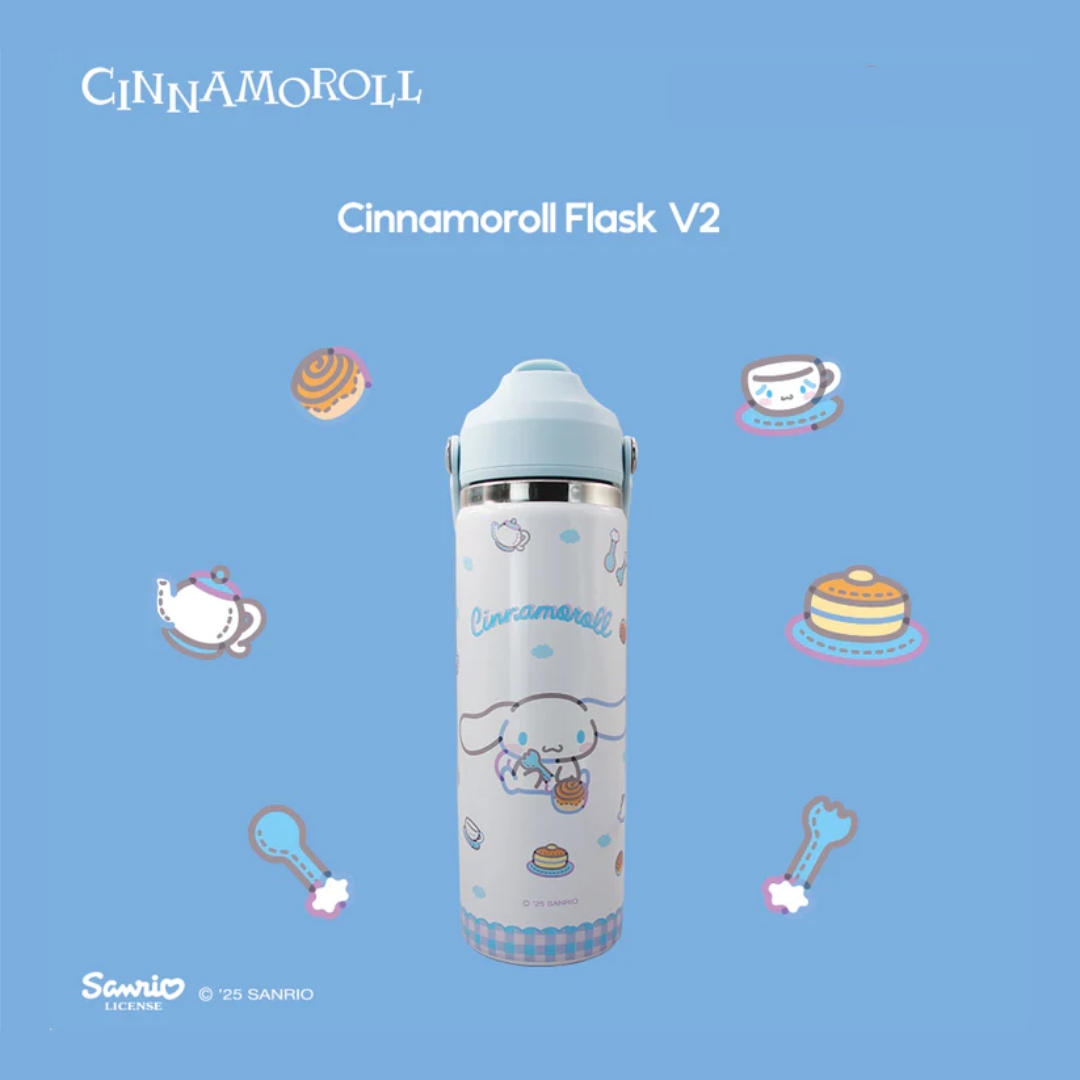 Sanrio Characters and CHERRY Flask 22oz