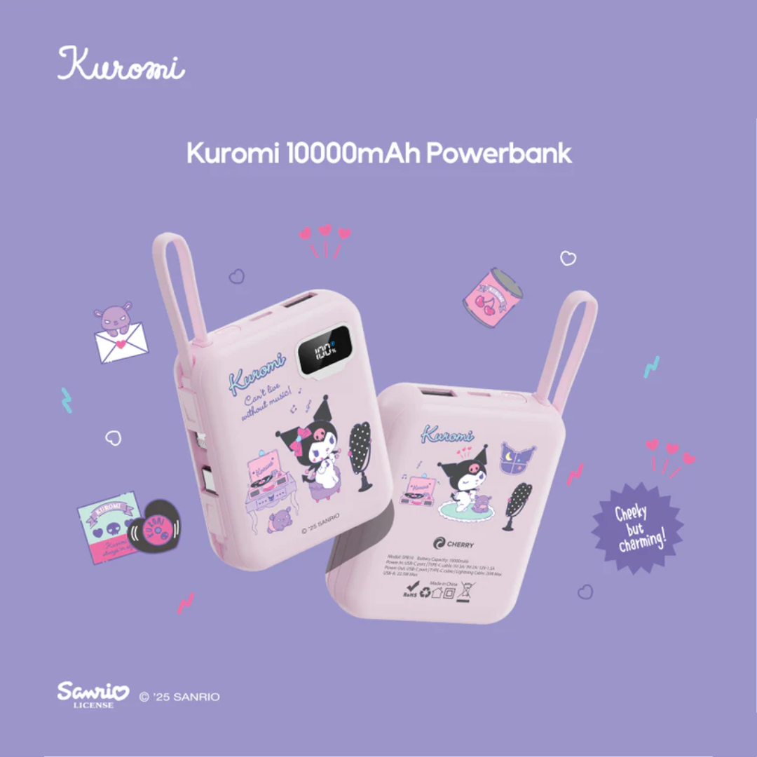 Sanrio Characters and CHERRY Powerbank 10,000mAh