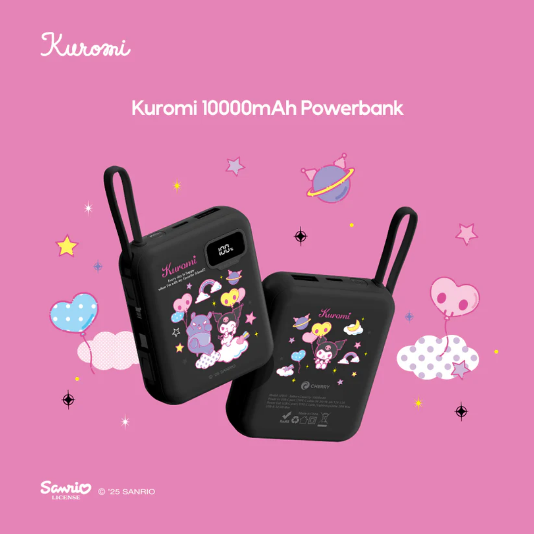 Sanrio Characters and CHERRY Powerbank 10,000mAh