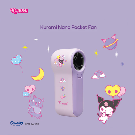 Sanrio characters and CHERRY Nano Pocket Fan