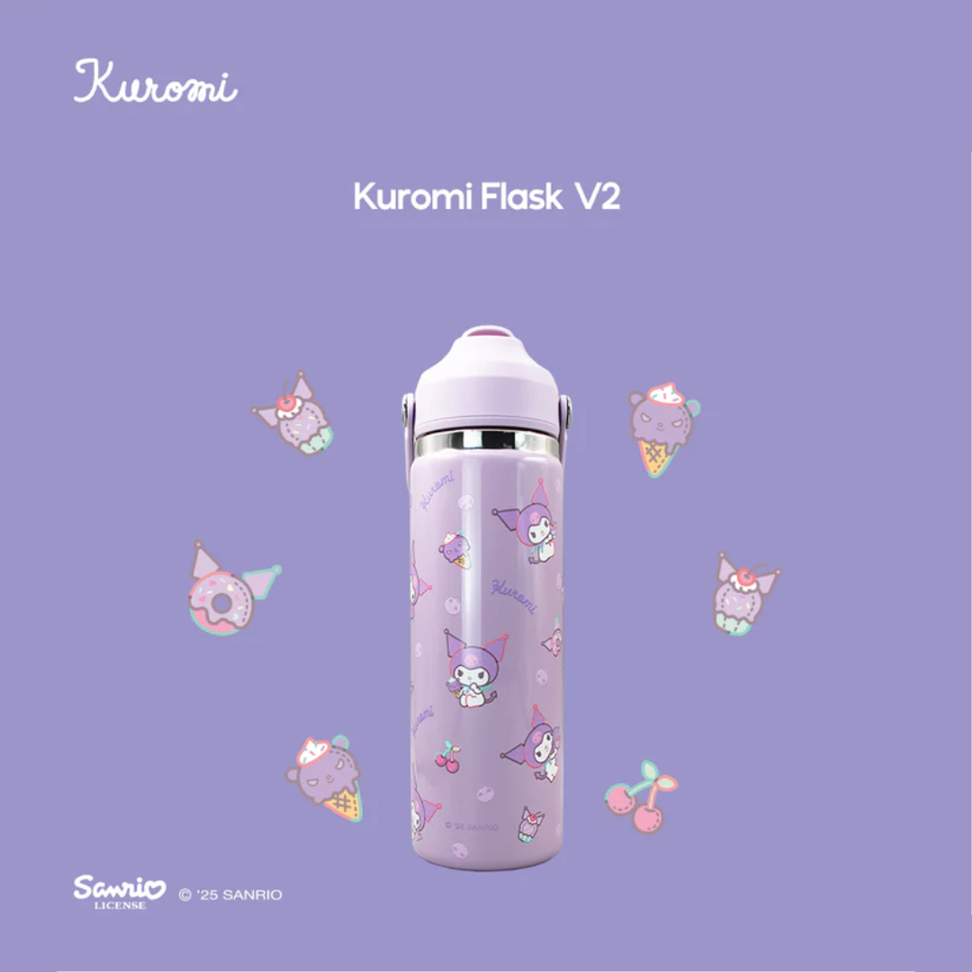 Sanrio Characters and CHERRY Flask 22oz