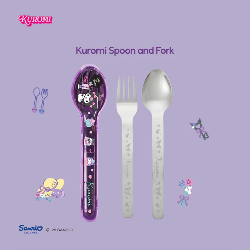 Sanrio Characters and CHERRY Spoon and Fork