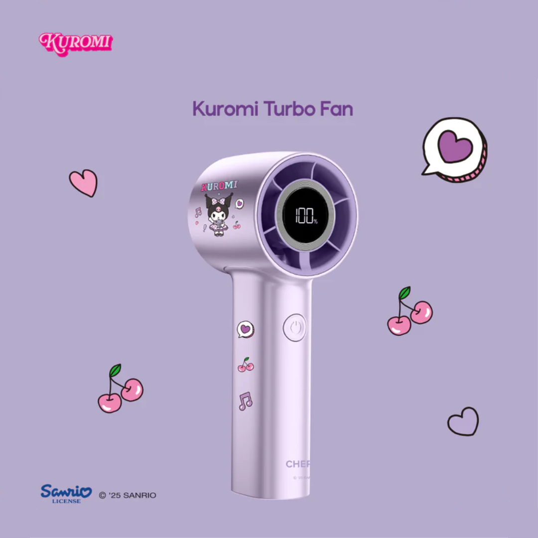 Sanrio Characters and CHERRY Mini Turbo Fan