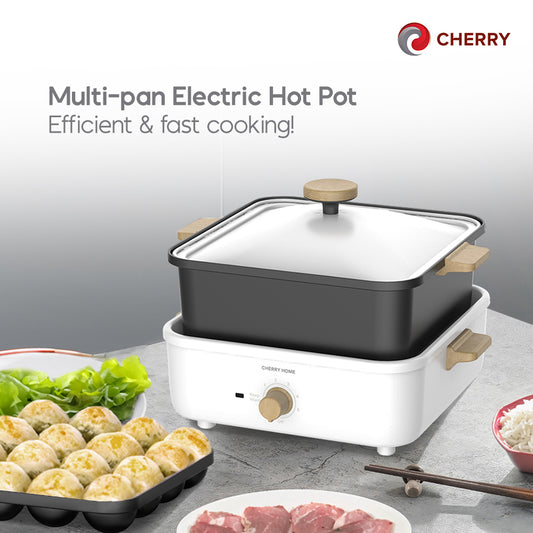 CHERRY Electric Multi-Pan Hot Pot