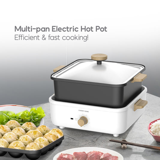 CHERRY Electric Multi-Pan Hot Pot