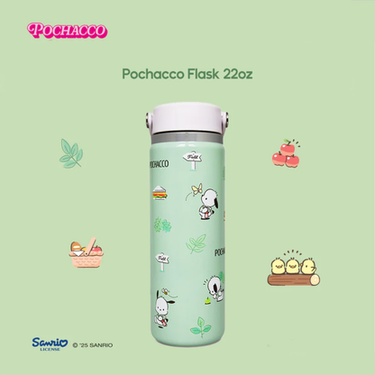 Sanrio Characters and CHERRY Flask 22oz Chirashi