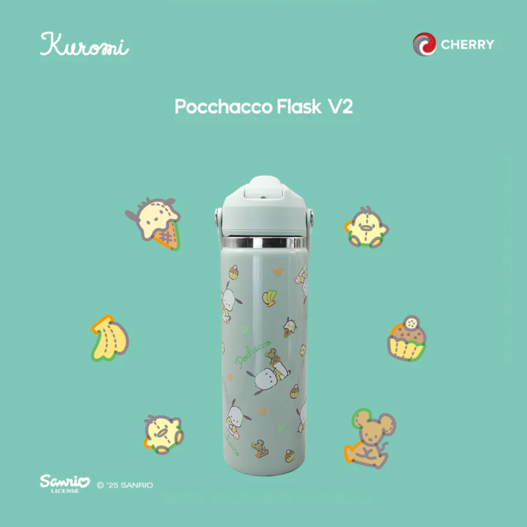Sanrio Characters and CHERRY Flask 22oz