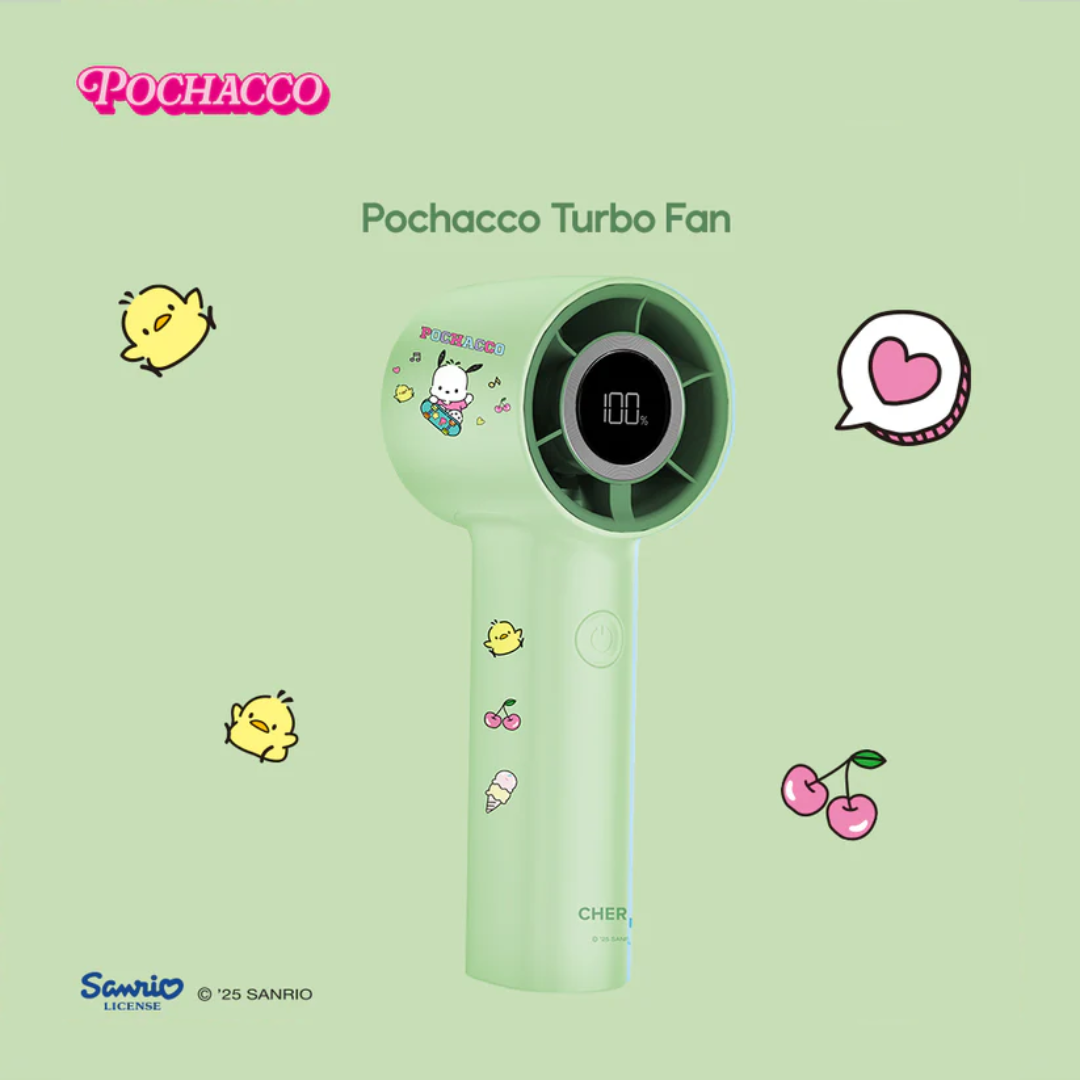 Sanrio Characters and CHERRY Mini Turbo Fan