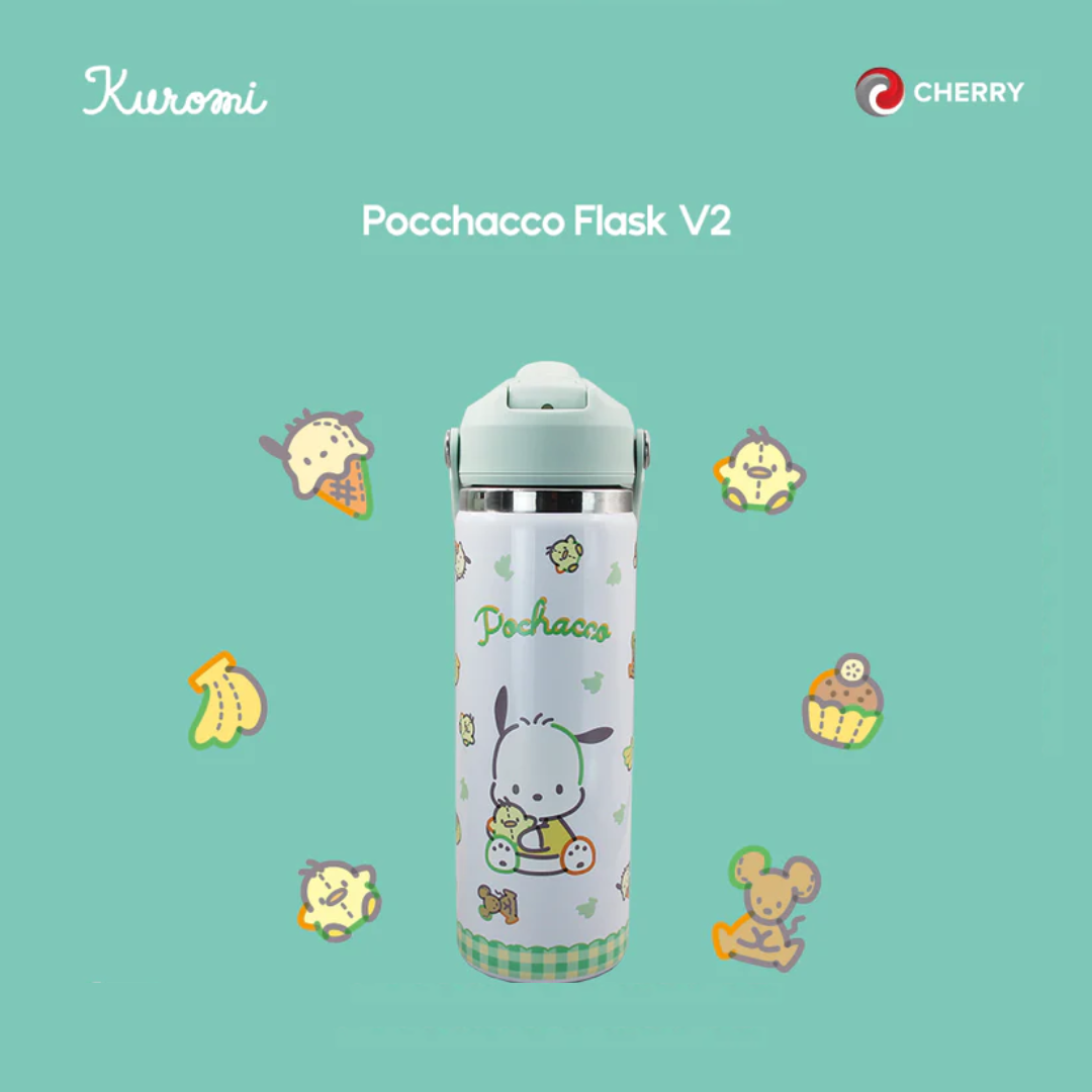 Sanrio Characters and CHERRY Flask 22oz