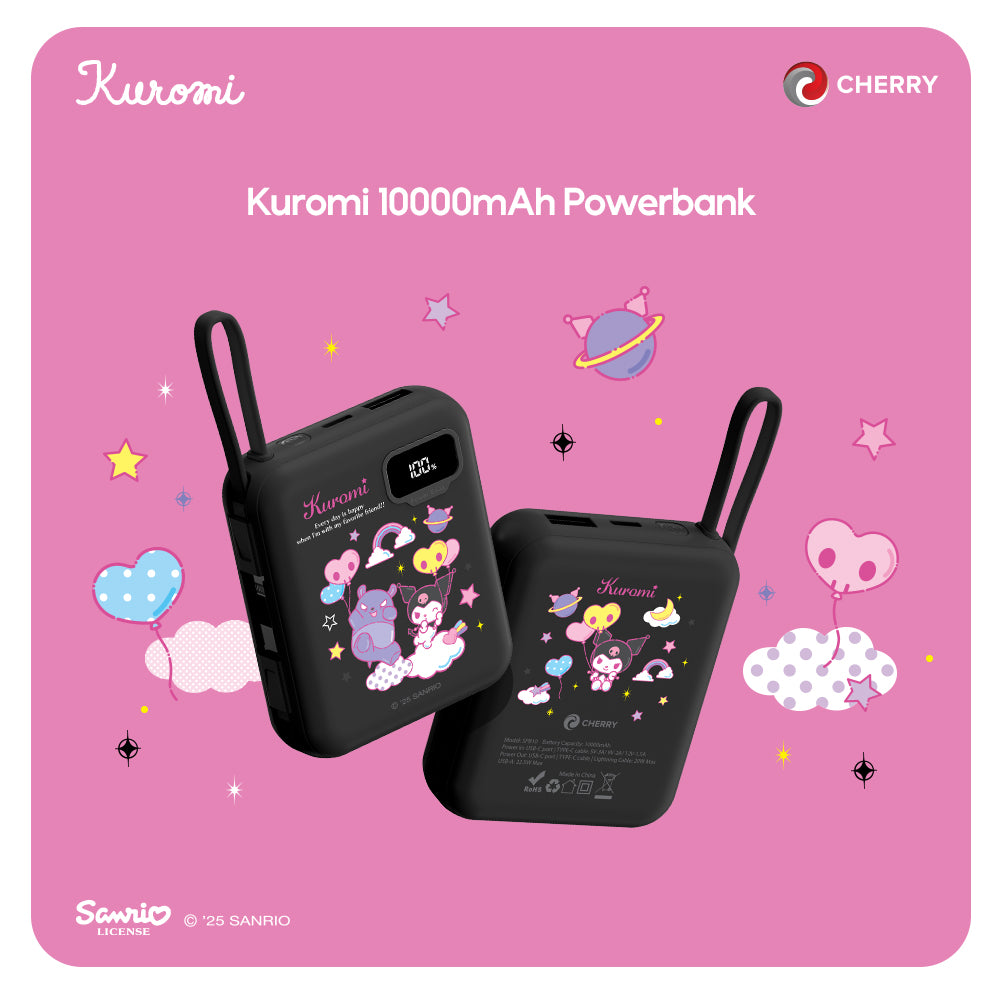 Sanrio Characters and CHERRY Powerbank 10,000mAh