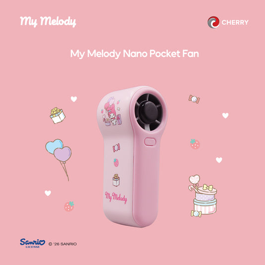 Sanrio Characters and CHERRY Nano Pocket Fan