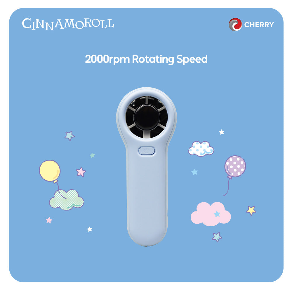 Sanrio Characters and CHERRY Nano Pocket Fan