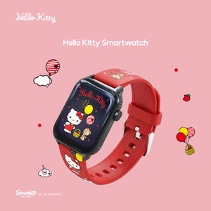 Sanrio characters and CHERRY Smartwatch (My Melody & Hello Kitty)