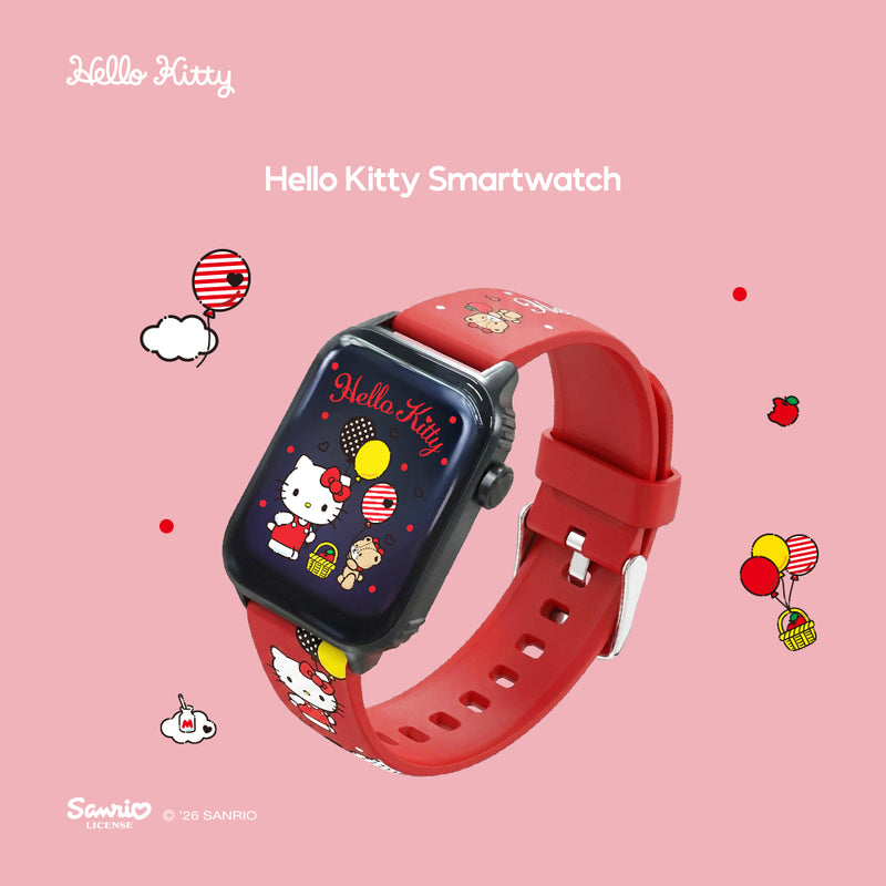 Sanrio characters and CHERRY Smartwatch (My Melody & Hello Kitty)
