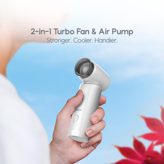 CHERRY 2-in-1 Turbo Fan & Air Pump