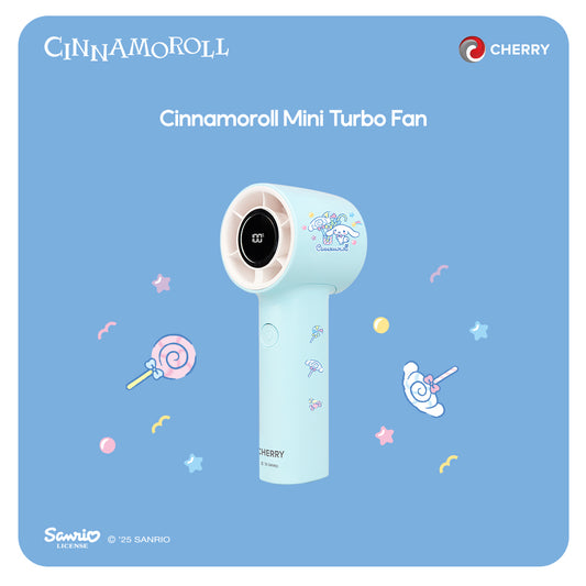 Sanrio Characters and CHERRY Mini Turbo Fan