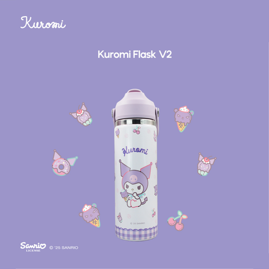 Sanrio Characters and CHERRY Flask 22oz