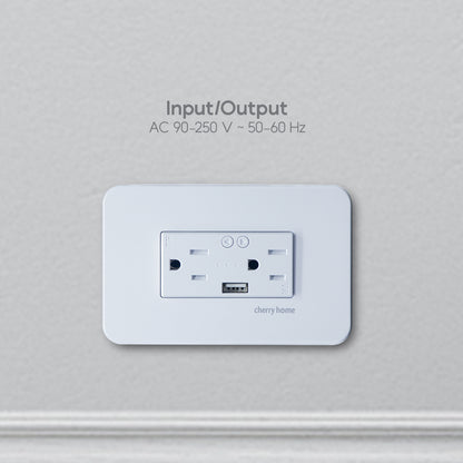 CHERRY Smart Wall Socket with USB