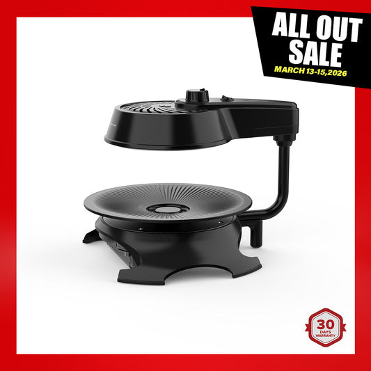 CHERRY Smokeless Easy BBQ Grill Deluxe