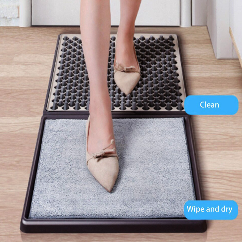 Shoe sole deals cleaner mat