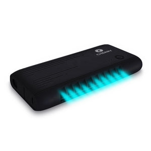 CHERRY 2-in-1 Disinfecting Lamp with Powerbank (Black)