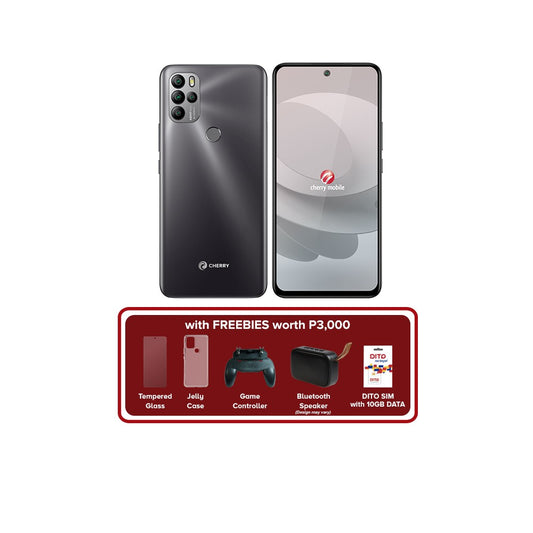 Cherry Mobile Aqua S10 Pro with FREE Tempered Glass, Jelly Case, Game Controller, & Bluetooth Speaker