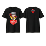 Cherry x Secret Fresh T-Shirt (Black)