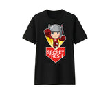 Cherry x Secret Fresh T-Shirt (Black)