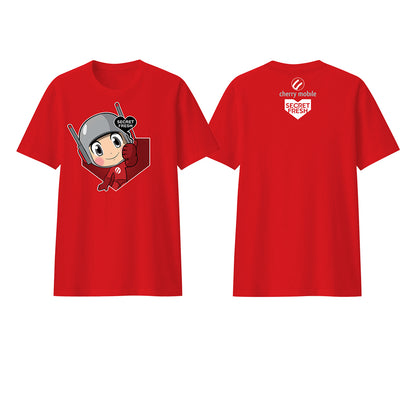 CHERRY x Secret Fresh T-Shirt (Red)